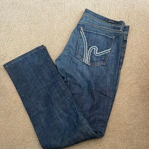 Citizens of humanity straight leg jeans